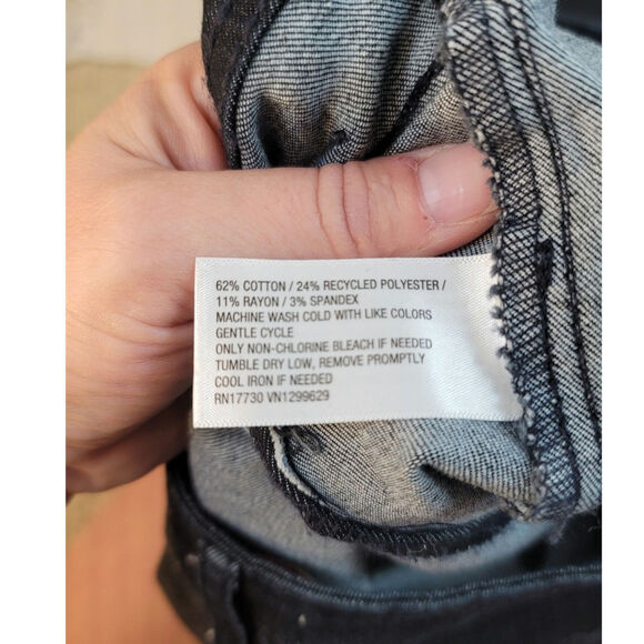 KNOX ROSE DARK WASH FLARE JEANS, SZ 12 - Picture 9 of 14